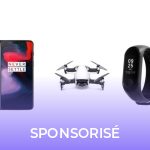 OnePlus 6 à 378 euros, Xiaomi Redmi Note 6 Pro à 150 euros, le DJI Mavic Air à 619 euros aujourd&rsquo;hui sur GearBest