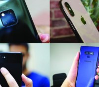 Galaxy Note 9 iPhone XS Pixel 3 XL Mate 20 PRo
