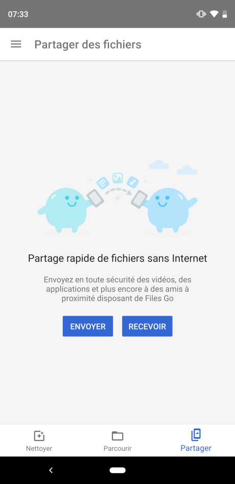 Google Files Go ancienne UI (5)