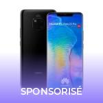 Bon plan : pour tout achat d’un Huawei Mate 20 Pro, profitez d’une carte mémoire de 128 Go et d’un socle de recharge sans fil offerts Bon plan : pour tout achat d’un Huawei Mate 20 Pro, profitez d’une carte mémoire de 128 Go et d’un socle de recharge sans fil offerts
