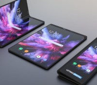 Samsung Galaxy F X pliable render