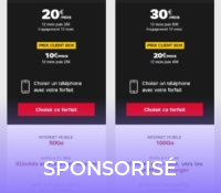 SFR offres forfait mobile