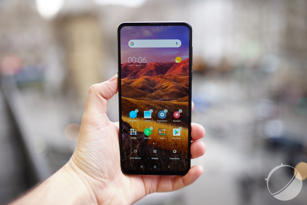 Xiaomi Mi Mix 3 // Source : Frandroid Xiaomi Mi Mix 3 // Source : Frandroid