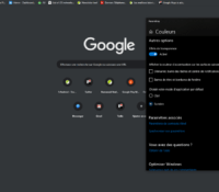 Chrome sombre Windows 10
