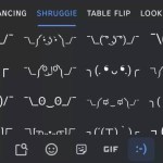 ¯\_(ツ)_/¯ Gboard va accueillir une flopée de kaomojis pour égayer vos messages ( ͡° ͜ʖ ͡°)