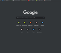 Google Chrome thème sombre