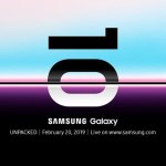 Samsung Galaxy S10 : la date de la conférence officiellement dévoilée Samsung Galaxy S10 : la date de la conférence officiellement dévoilée
