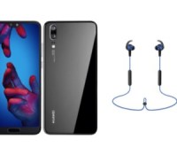 Huawei P20 + écouteurs Bluetooth AM61