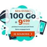 🔥 Bon plan : un forfait mobile à 9,99 euros avec 100 Go de 4G (pendant un an et sans engagement) 🔥 Bon plan : un forfait mobile à 9,99 euros avec 100 Go de 4G (pendant un an et sans engagement)