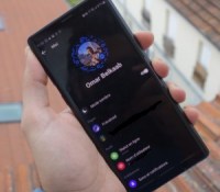 Facebook Messenger thème sombre