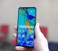 La face avant du Huawei P30