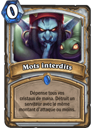 mots interdits