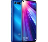 Honor View 20 bleu incliné