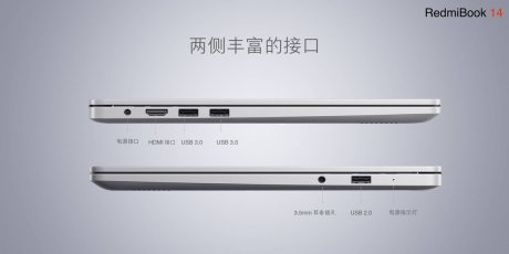 RedmiBook 14 ports