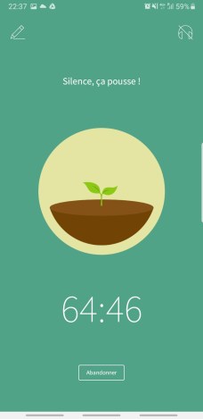 L'application Forest pour rester concentré
