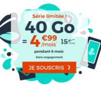 forfait mobile cdiscount 40 go