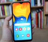 Le Galaxy A20e, pour comparaison