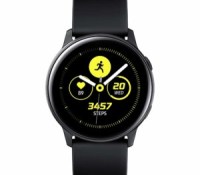 Samsung – Montre Galaxy Watch Active – Noir Pure – Version Française