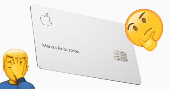 Apple Card facepalm Apple Card facepalm