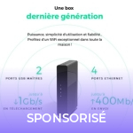 Coup double : la fibre à 1 Gb/s et un forfait mobile 40 Go pour 32 euros par mois chez RED