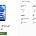 Huawei P Smart Pro : un smartphone sans encoche dévoilé par Google Huawei P Smart Pro : un smartphone sans encoche dévoilé par Google