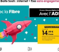 offre sosh fibre septembre 2019