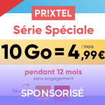 Prixtel casse le prix de son forfait mobile ajustable : à partir de 4,99 euros pour 10 Go Prixtel casse le prix de son forfait mobile ajustable : à partir de 4,99 euros pour 10 Go
