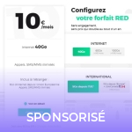 RED by SFR change de formule : un seul forfait mobile et des options RED by SFR change de formule : un seul forfait mobile et des options