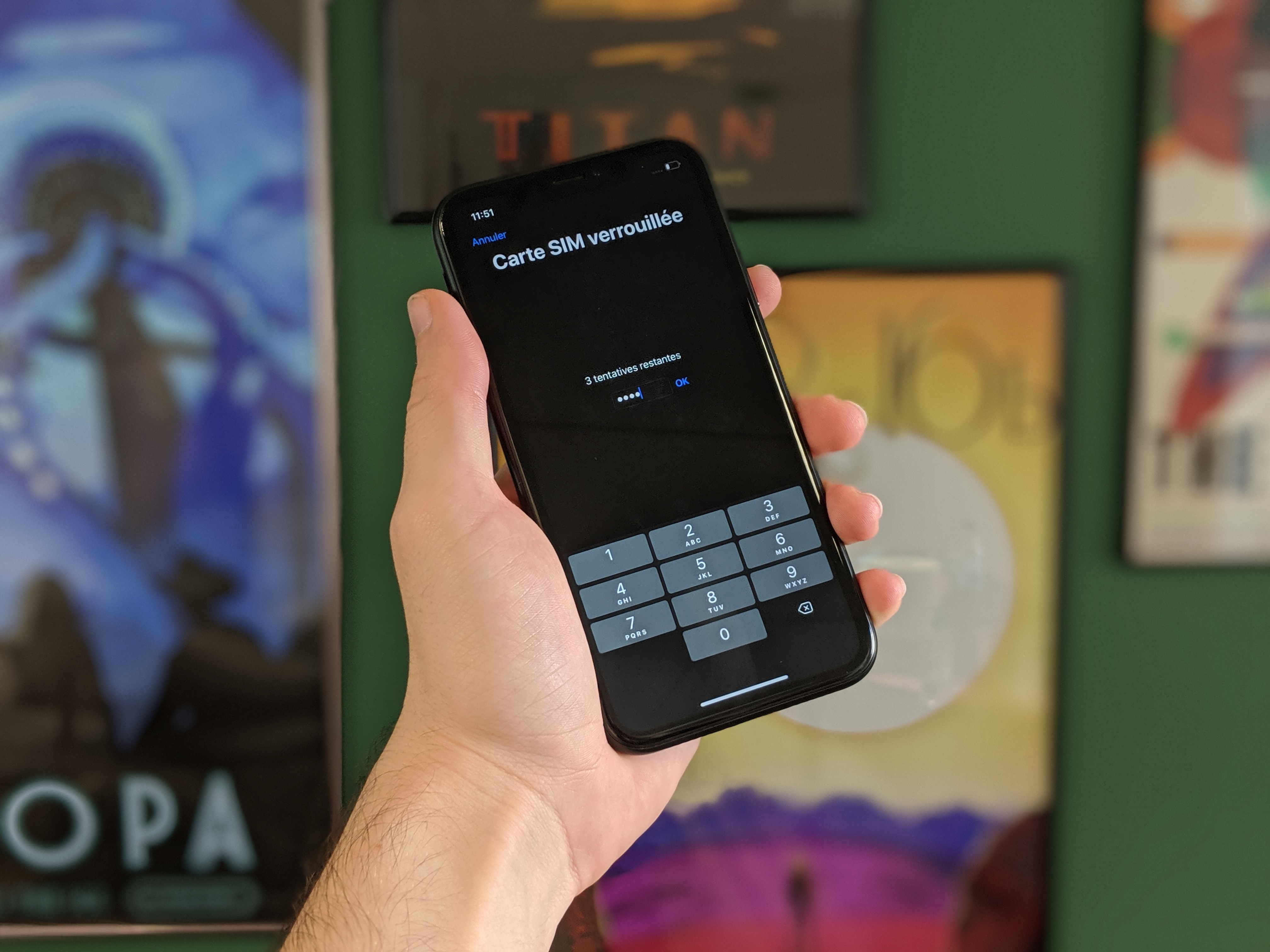 changer code PIN sur iPhone