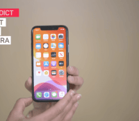iPhone 11 Pro - Capture d'écran du drop test de Cnet