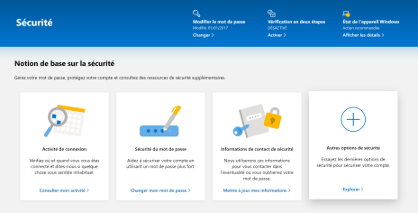 Microsoft double authentification 1
