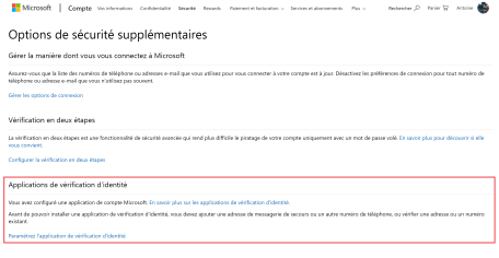 Microsoft double authentification 2