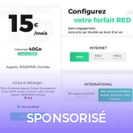 RED by SFR : 15 euros, 15 Go en Europe, aux USA et les appels illimités RED by SFR : 15 euros, 15 Go en Europe, aux USA et les appels illimités