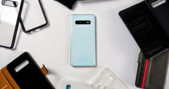 une coque galaxy s10