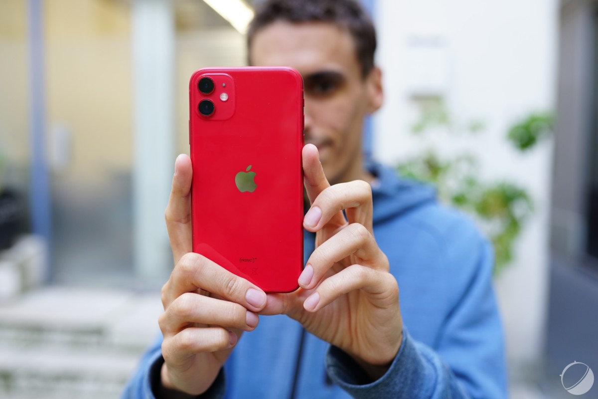 Le dos de l'iPhone 11 // Source : Frandroid