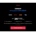 Une offre pour les regarder tous : CANAL+, Netflix et OCS à 34,90 euros par mois Une offre pour les regarder tous : CANAL+, Netflix et OCS à 34,90 euros par mois