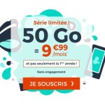 Un forfait mobile 50 Go pour 9,99 euros/mois à vie, qui dit mieux ? Un forfait mobile 50 Go pour 9,99 euros/mois à vie, qui dit mieux ?