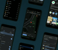 google maps theme sombre