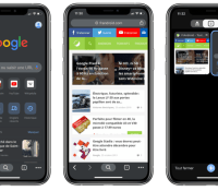 chrome ios theme sombre