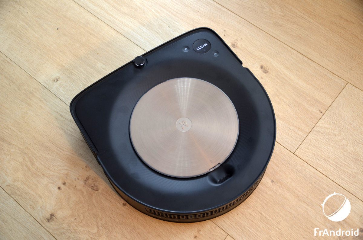 Le robot aspirateur Roomb S9+ d'iRobot // Source : Frandroid Le robot aspirateur Roomb S9+ d'iRobot // Source : Frandroid