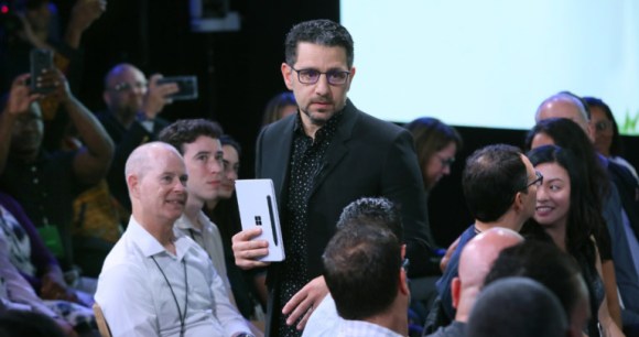 Microsoft product reveal, Wednesday, October 2, 2019 in New York. (Stuart Ramson/AP Images for Microsoft) Microsoft product reveal, Wednesday, October 2, 2019 in New York. (Stuart Ramson/AP Images for Microsoft)