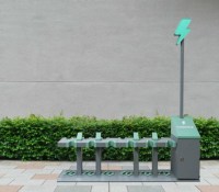 Quatre stations de recharge pour trottinettes électriques sont actuellement testées à Paris