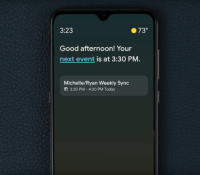 Google Assistant Ambient Mode