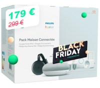 pack maison connectée philips hue google home et chromecast