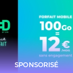 Voici le meilleur forfait mobile du Black Friday : 100 Go à 12 euros/mois à vie chez RED by SFR ! Voici le meilleur forfait mobile du Black Friday : 100 Go à 12 euros/mois à vie chez RED by SFR !