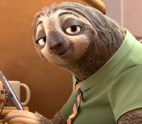 CHARACTER REVEAL INFORMATION EMBARGOED UNTIL STORY RUNS ONLINE ON 10/25/15 -- FOR FIRST USE IN USA TODAY CHARACTER REVEAL STORY RUNNING ONLINE 10/25/15 AND IN PRINT 10/26/15 -- Raymond Persi (Wreck-It Ralph, WDAS story artist) voices FLASH, the fastest sloth working at the DMVthe Department of Mammal Vehicles. Flash in a scene from the animated motion picture 'Zootopia.' Credit: Disney [Via MerlinFTP Drop]