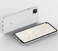 Rendu du Google Pixel 4a // Source : OnLeaks et 91Mobiles