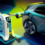 Volkswagen et son concept de robot pompiste pour les voitures électriques Volkswagen et son concept de robot pompiste pour les voitures électriques