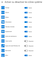 Centre notifications Windows 15