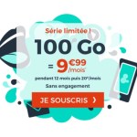 C’est le retour du forfait mobile 100 Go à moins de 10 euros par mois C’est le retour du forfait mobile 100 Go à moins de 10 euros par mois